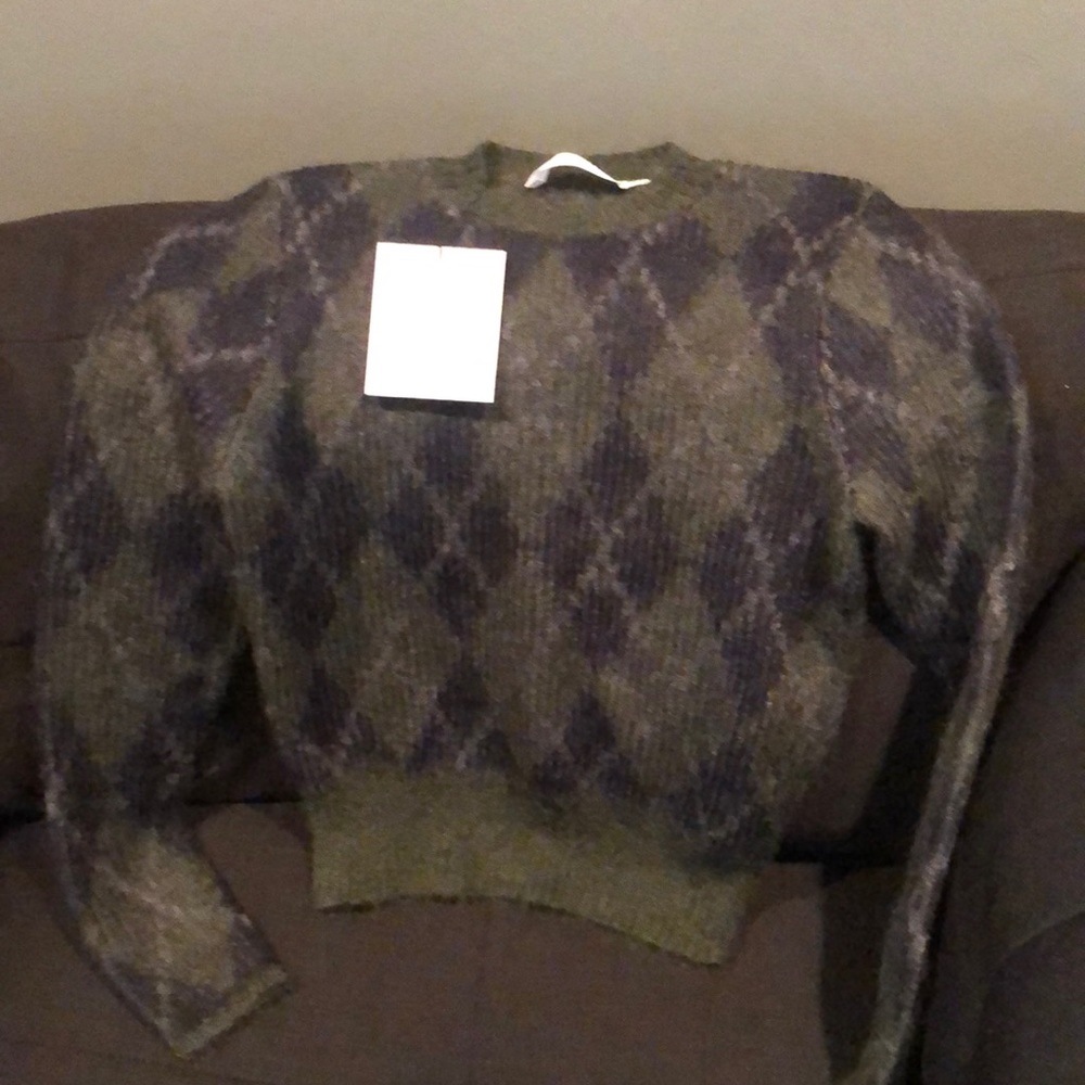 Victoria Beckham Argyle Sweater S
